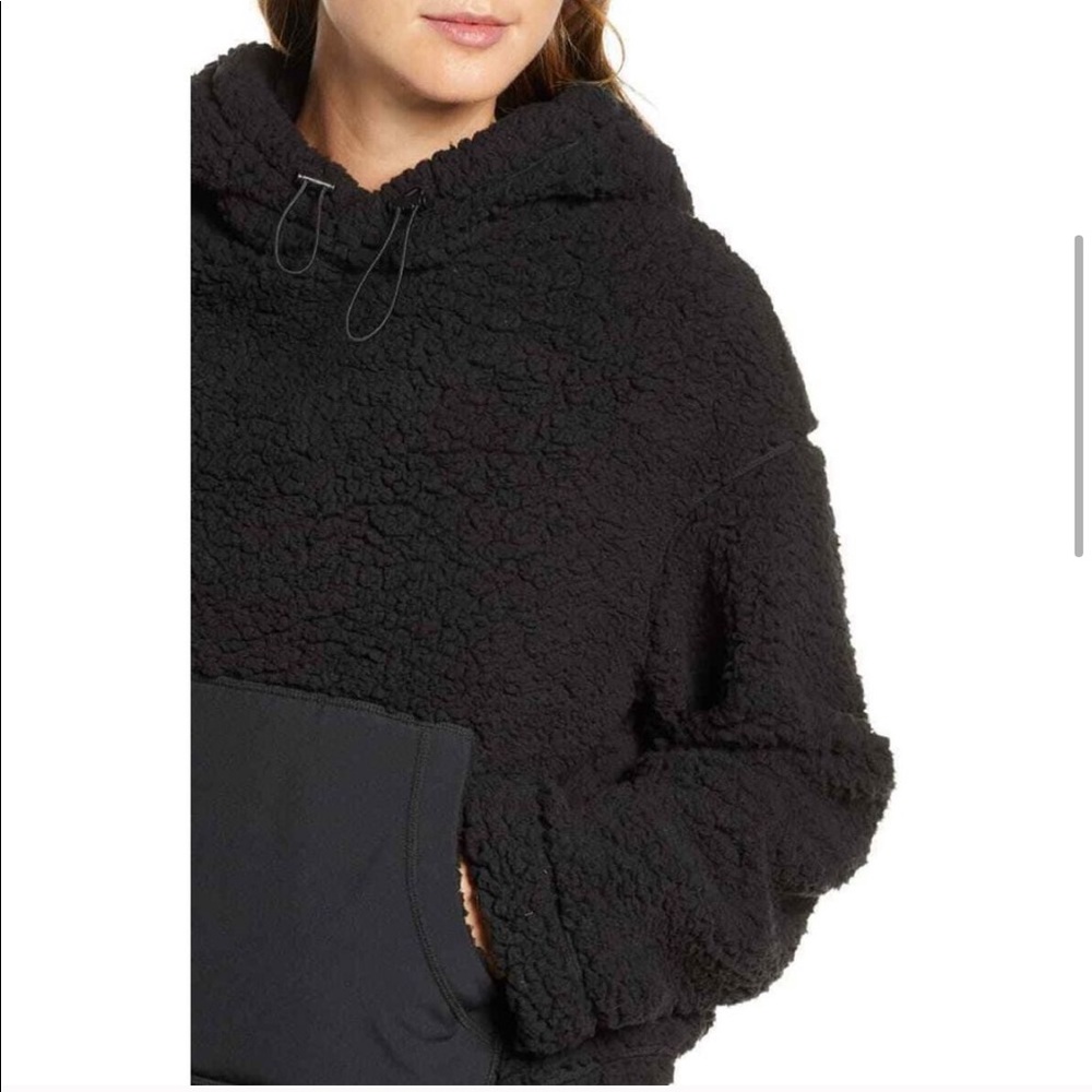 Zella soft & cozy Sherpa hoodie w/ pocket - Picture 2 of 11